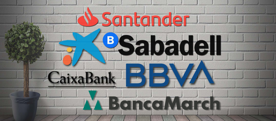 Los grandes bancos españoles