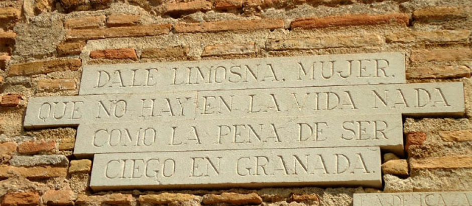 Versos del poeta Francisco A. de Icaza en Granada