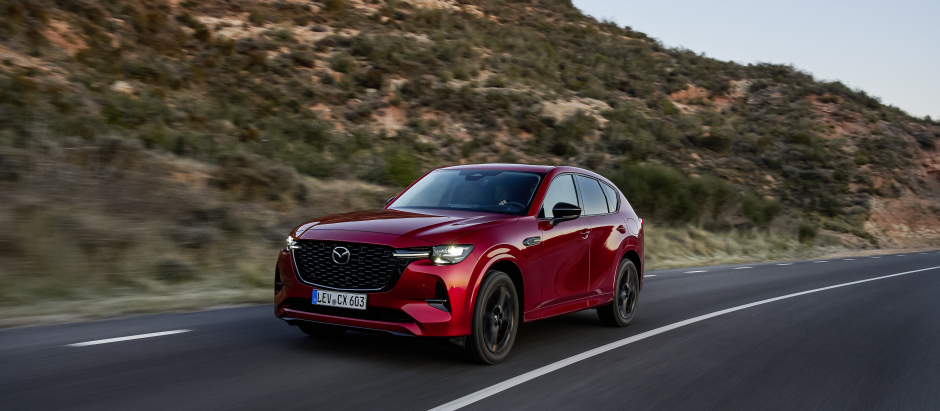 El nuevo Mazda CX 60 con motor diésel homologa consumos realmente bajos