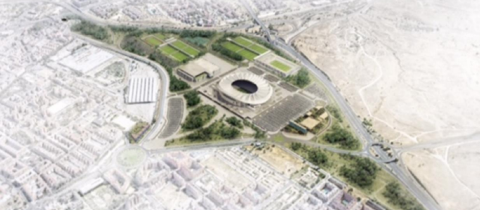 Proyecto del Estadio Cívitas Metropolitano