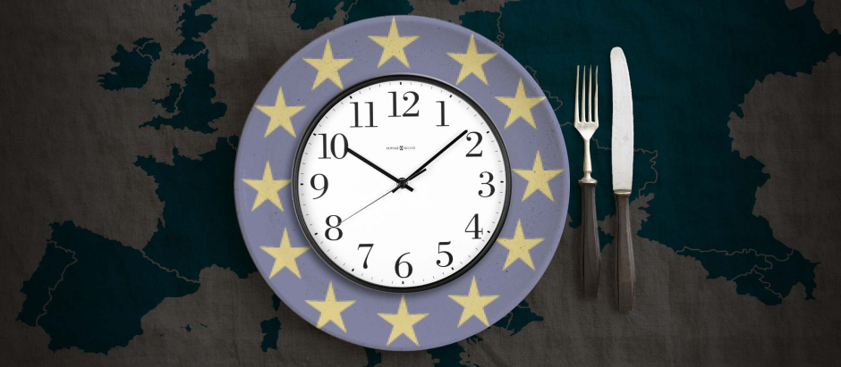 Los europeos tenemos rutinas muy diferentes a la hora de comer