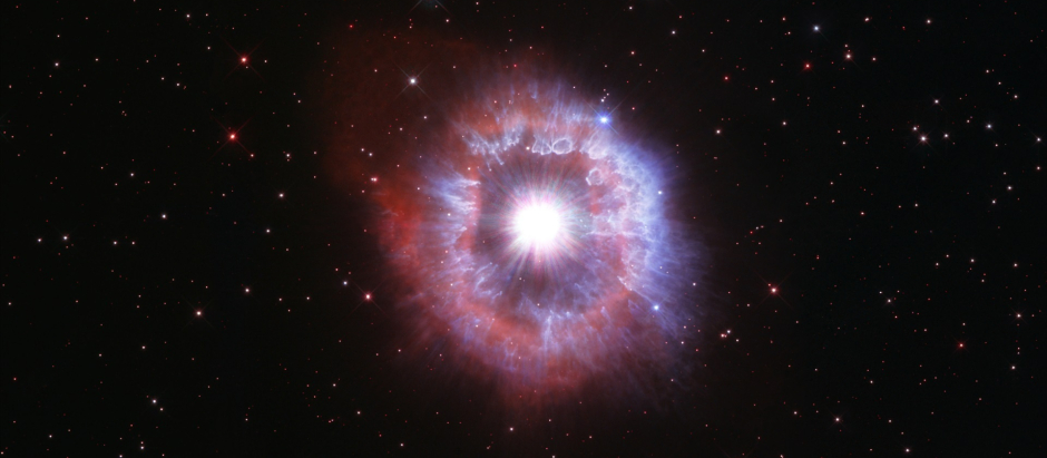 Estrella más brillante de ls Vía Láctea captada por el Hubble