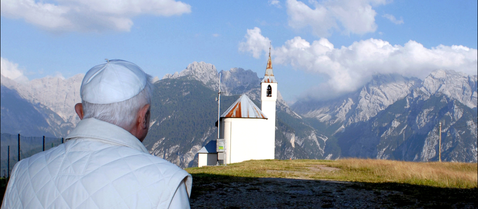Benedicto XVI en Lorenzago