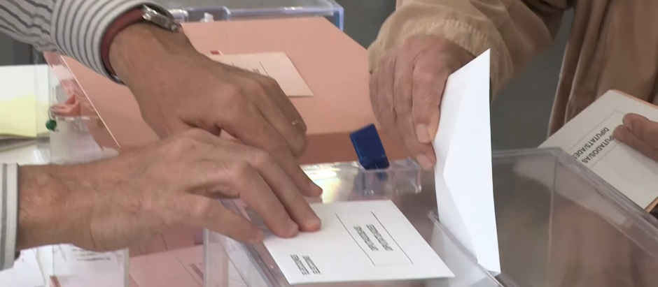 Imagen de las urnas para ejercer el derecho a voto