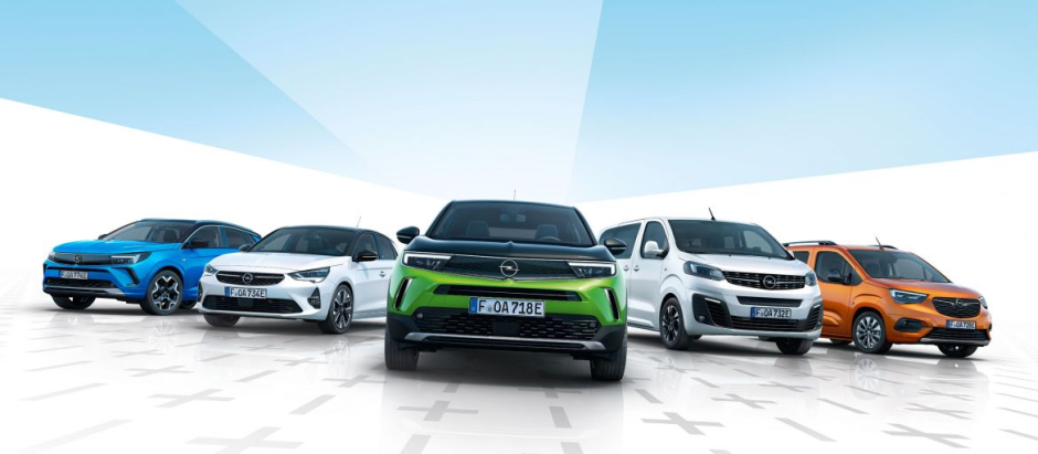 Opel ofrece una de las gamas electrificadas más completas del mercado