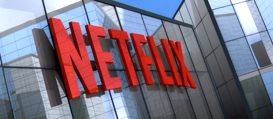 Imagen del logotipo de la compañía, Netflix