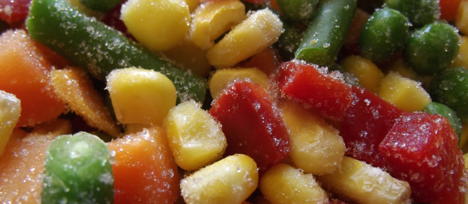 La verdura congelada conserva los nutrientes