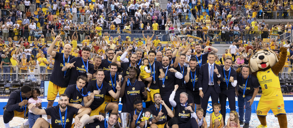 El Gran Canaria ha logrado su primer título en baloncesto