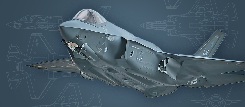 El caza de quinta generación F-35, de Lockheed Martin