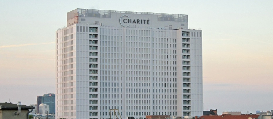 Fachada del Hospital Charité en Berlín