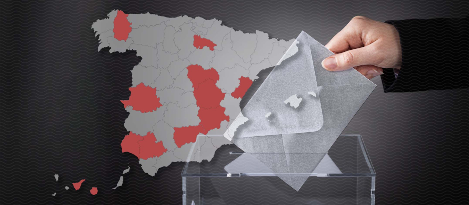 Provincias gobernadas por el PSOE donde se dispara el voto por correo