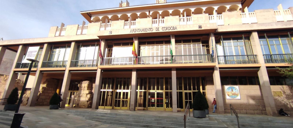 Sede del Ayuntamiento de Córdoba en la calle Capitulares.