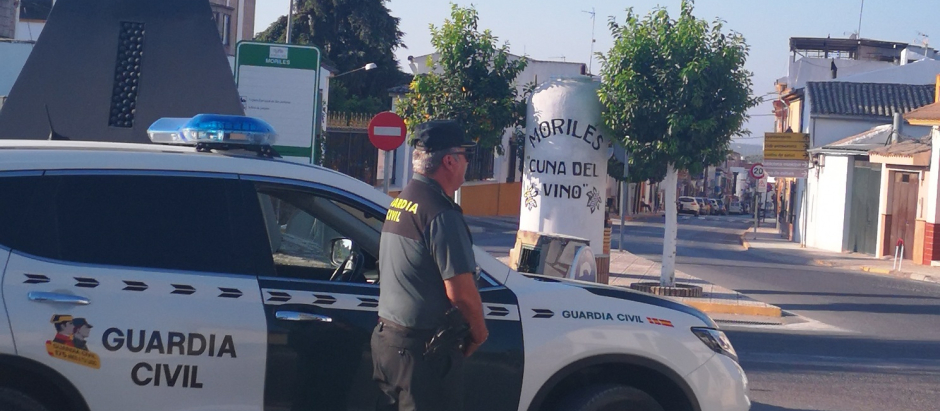 Agente de la Guerdia Civil en Moriles