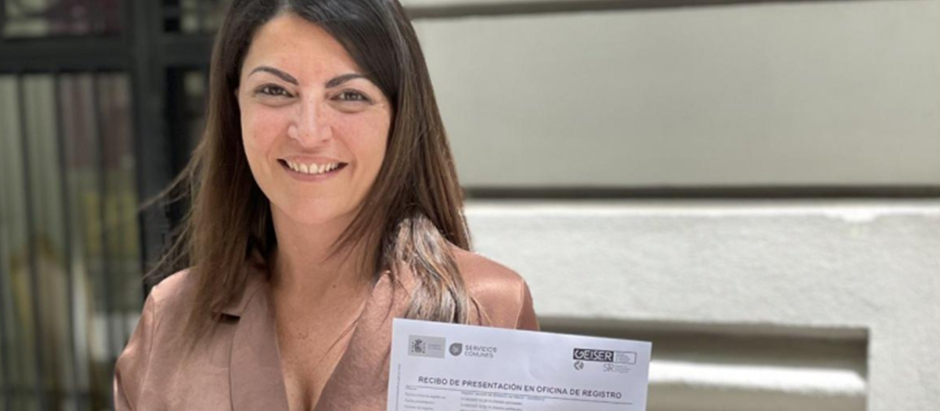 Macarena Olona registra su partido para concurrir a las generales