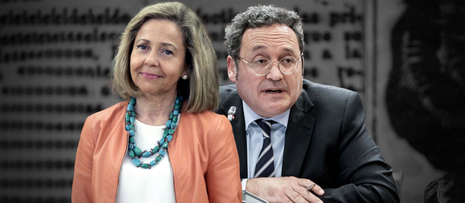Consuelo Madrigal y Álvaro García Ortiz