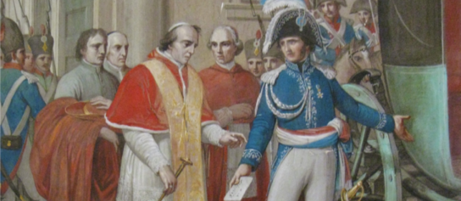 El arresto de Pío VII