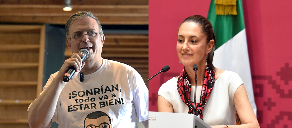 Marcelo Ebrard y Claudia Sheinbaum competirán por la candidatura presidencial de MORENA y sustituir a López Obrador