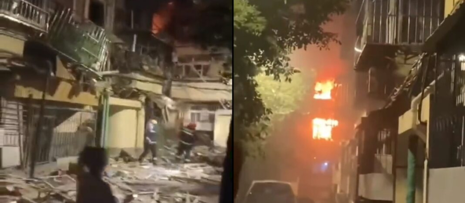 Explosión en un edificio residencial situado en la ciudad nororiental de Tianjin
