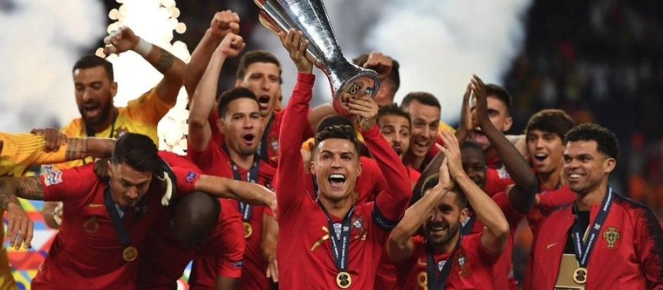Cristiano Ronaldo levanta la Nations League 2018/2019