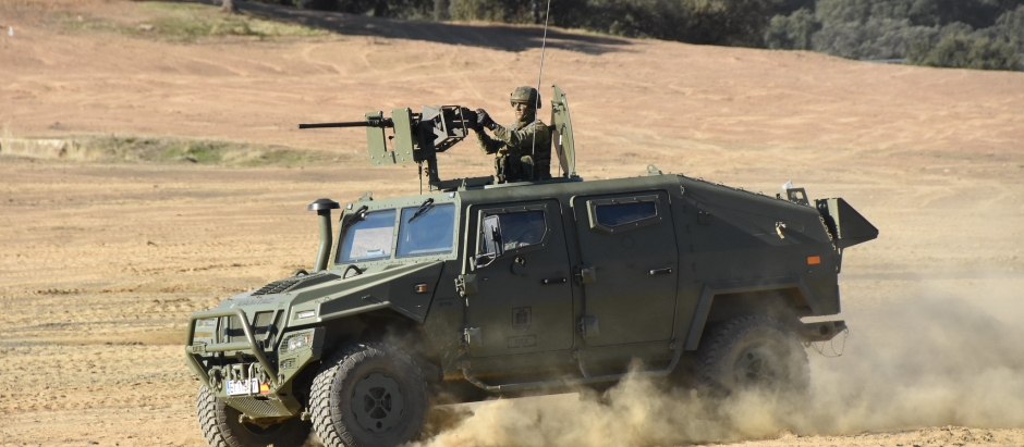 Vehículo de alta movilidad táctica español del Ejército de Tierra