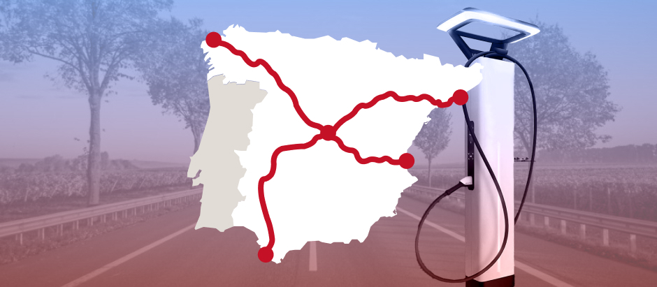 Cuatro rutas, desde Madrid, a Barcelona, Valencia, Cádiz y La Coruña