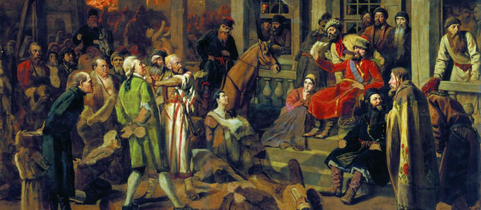 El levantamiento de Pugachev
