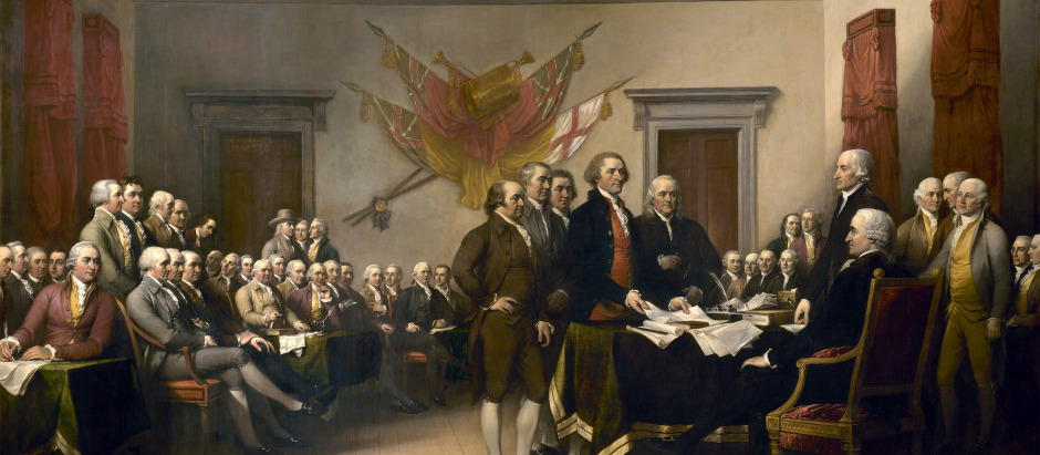 Declaración de Independencia, del pintor John Trumbull