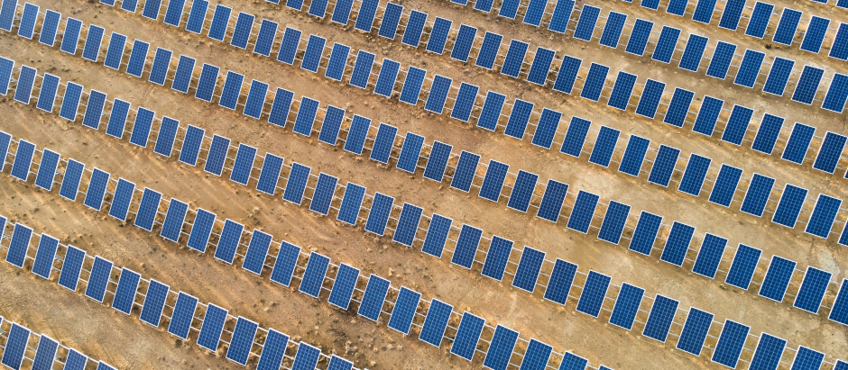 Un parque solar en Orense