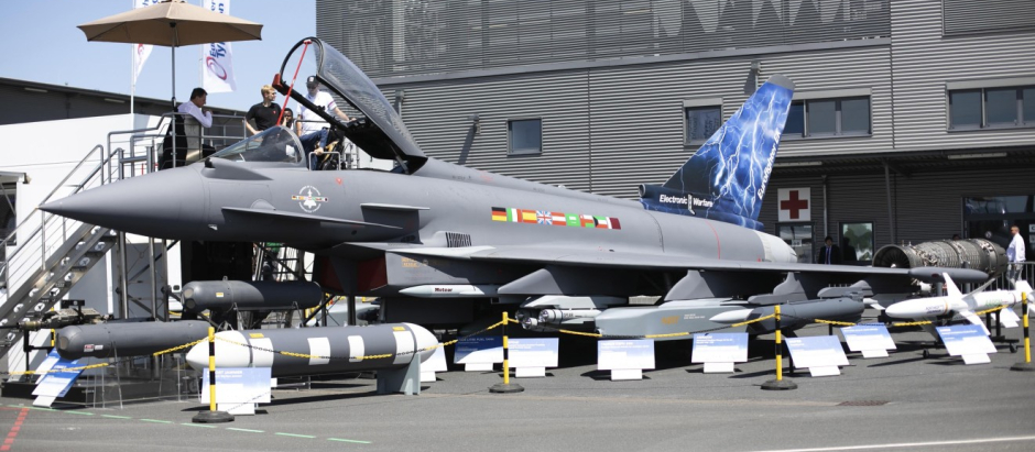 El modelo más avanzado de Eurofighter se exhibió en el Paris Air Show
