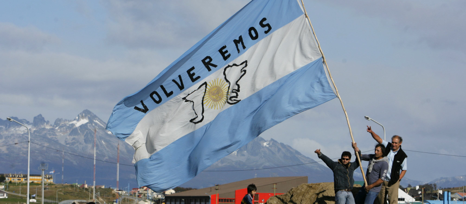 Tradicional reivindicación argentina de las Islas Malvinas