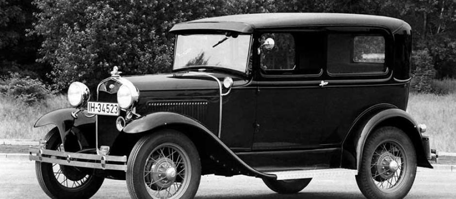 Ford Model A Tudor Sedan (55B) 1930–31