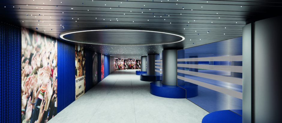 Uno de los posibles diseños que podría contener la zona interior del monumento a las víctimas del 11-M