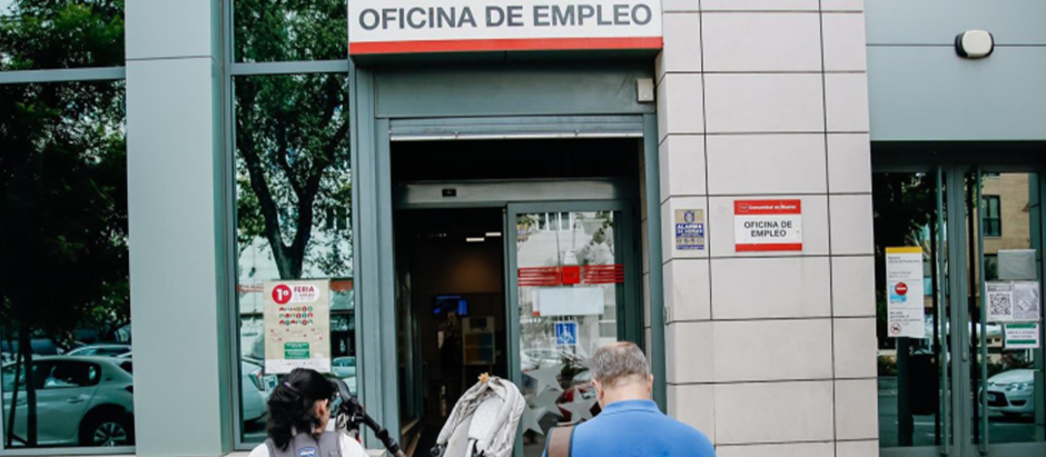 Oficina del INEM en Madrid