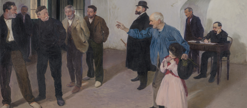 El Museo del Prado ha adquirido el cuadro 'El sátiro', del pintor valenciano Antonio Fillol (1870-1930), que fue retirado de la Exposición Nacional de 1906 por "inmoral" y que muestra una rueda de reconocimiento para que una niña identifique a su violador.