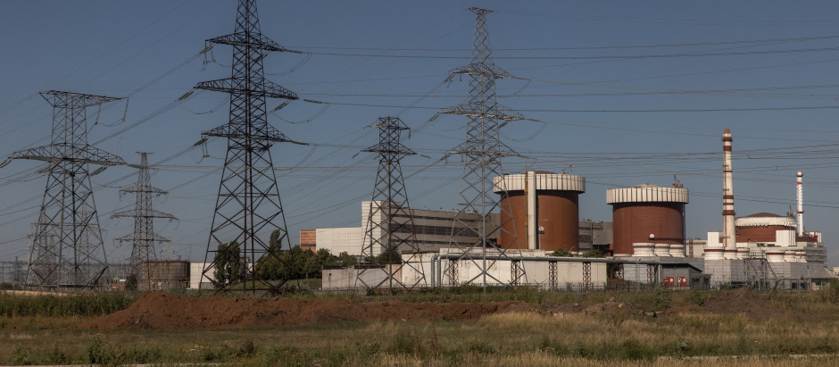 Instalaciones de la central nuclear de Zaporiyia