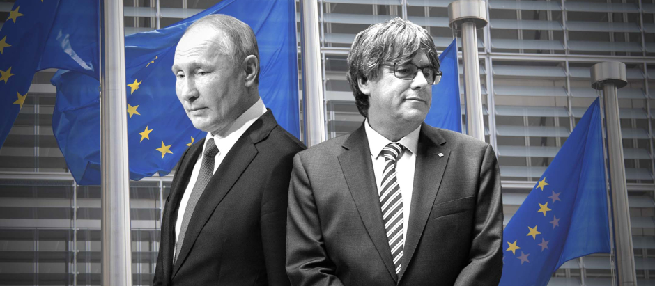 Los vínculos del separatismo con Putin han estado bajo la lupa europea