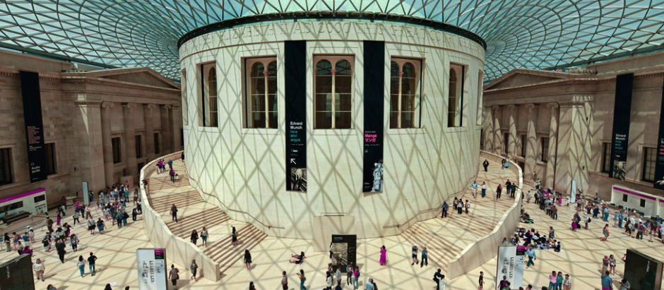 El interior del Museo Británico