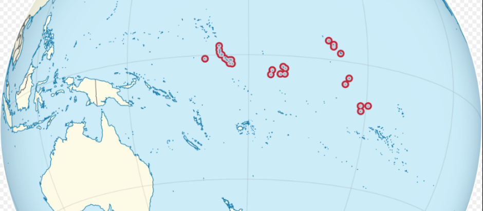 Mapa de Kiribati