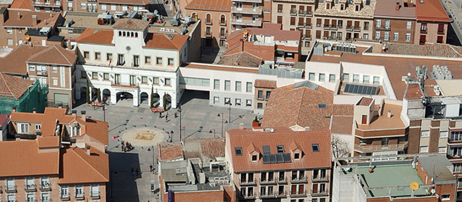 Vista aérea de San Sebastián de los Reyes