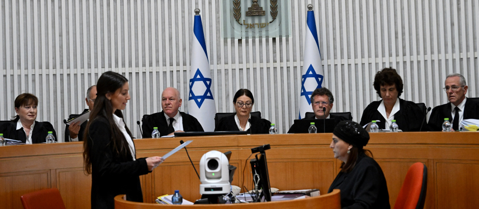 La presidenta de la Corte Suprema de Israel, Esther Hayut