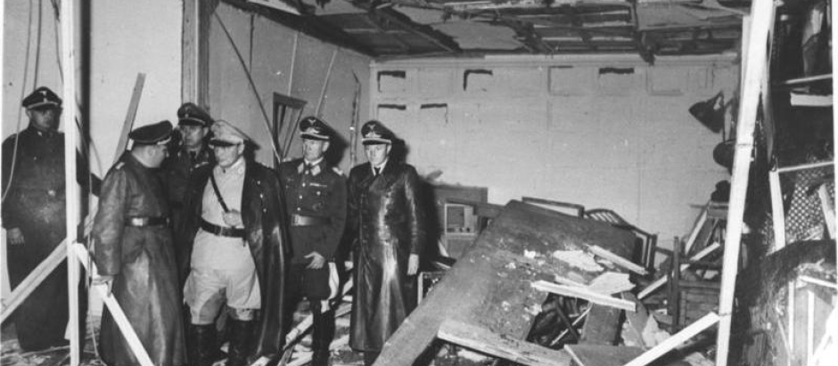 Destrozos causados por el atentado del 20 de julio de 1944 que intentó acabar con la vida de Adolf Hitler