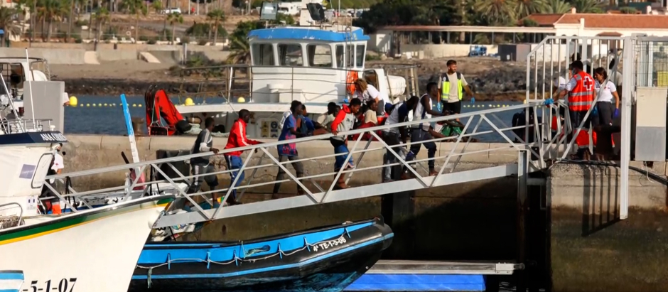 Nueva oleada de inmigrantes en Canarias