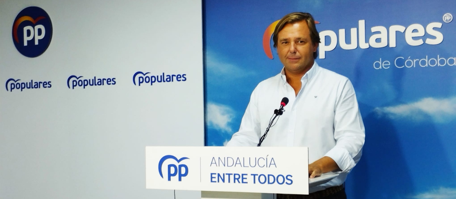 El secretario general del PP andaluz, Antonio Repullo