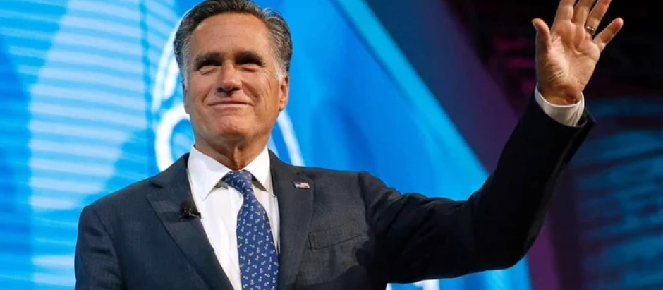 El senador republicano, del sector moderado, Mitt Romney