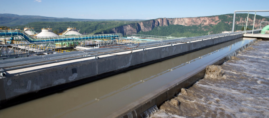 Planta de tratamiento de aguas residuales