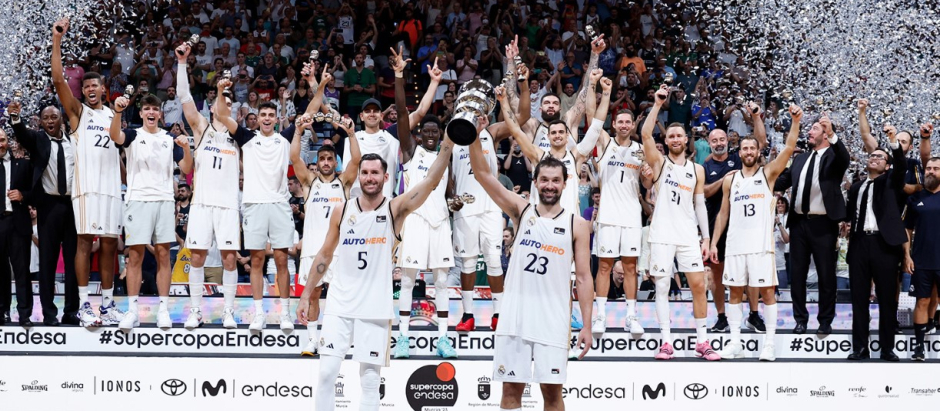 El Real Madrid ha ganado la Supercopa de España de baloncesto
