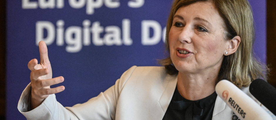 Vera Jourova, actual vicepresidenta de la Comisión Europea para Valores y Transparencia