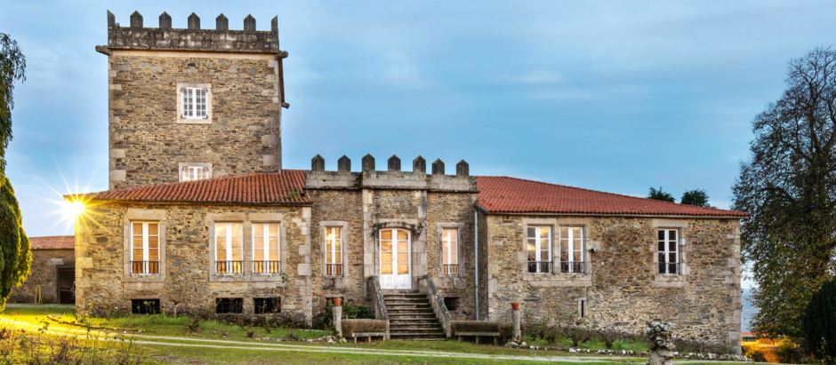 Pazo de Illobre, en Betanzos, La Coruña (Galicia)