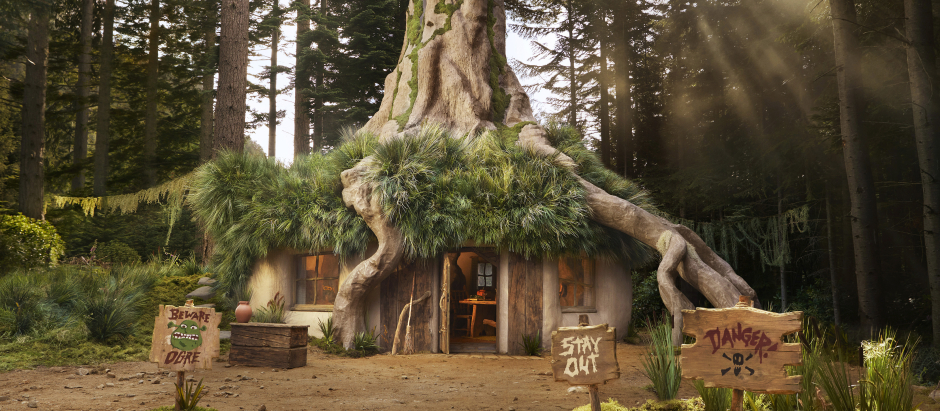 Ciénaga de Shrek disponible en Airbnb