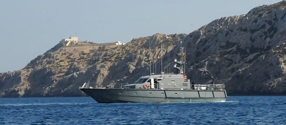 El patrullero 'Isla de León' de la Armada española, en una imagen de archivo